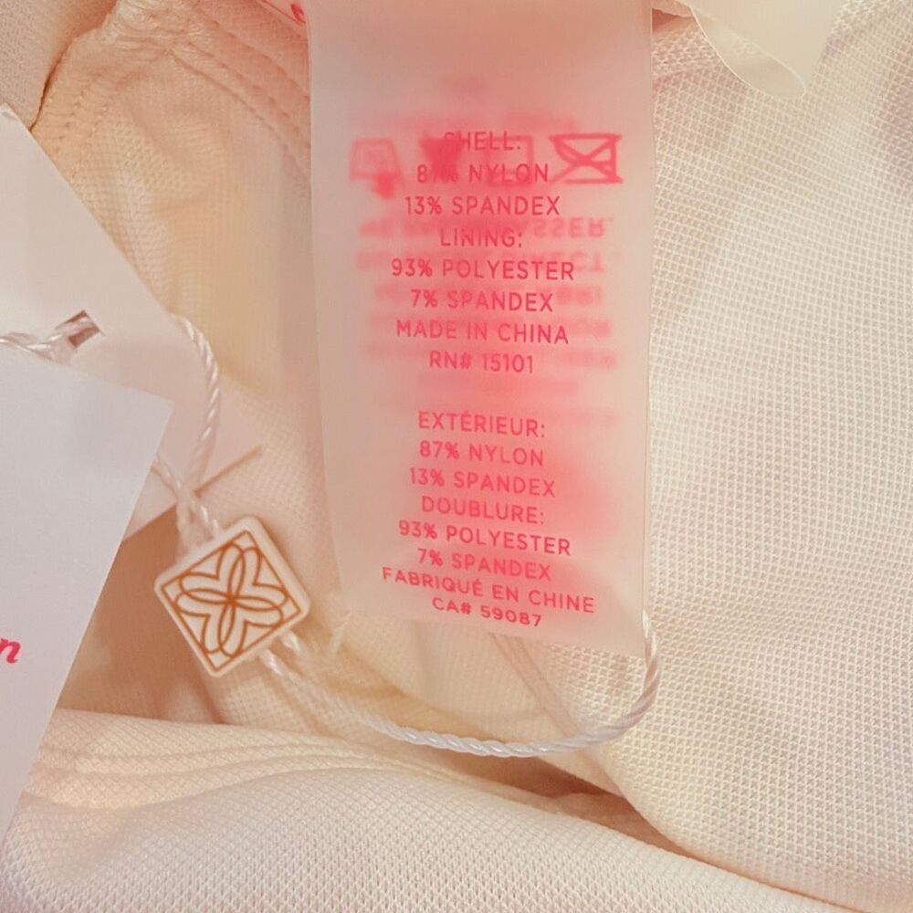NWT Lilly Pulitzer Clode One-Piece Swimsuit- Golden Glow Juicy Story Engineered - Picture 6 of 7
